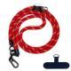 10MM Climbing Rope Mobile Phone Lanyard Gasket Adjustable Crossbody Mobile Phone Strap Camera Strap Rope Anti-lost Neck Rope