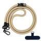 10MM Climbing Rope Mobile Phone Lanyard Gasket Adjustable Crossbody Mobile Phone Strap Camera Strap Rope Anti-lost Neck Rope