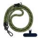 10MM Climbing Rope Mobile Phone Lanyard Gasket Adjustable Crossbody Mobile Phone Strap Camera Strap Rope Anti-lost Neck Rope