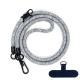 10MM Climbing Rope Mobile Phone Lanyard Gasket Adjustable Crossbody Mobile Phone Strap Camera Strap Rope Anti-lost Neck Rope