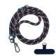 10MM Climbing Rope Mobile Phone Lanyard Gasket Adjustable Crossbody Mobile Phone Strap Camera Strap Rope Anti-lost Neck Rope