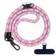 10MM Climbing Rope Mobile Phone Lanyard Gasket Adjustable Crossbody Mobile Phone Strap Camera Strap Rope Anti-lost Neck Rope