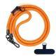 10MM Climbing Rope Mobile Phone Lanyard Gasket Adjustable Crossbody Mobile Phone Strap Camera Strap Rope Anti-lost Neck Rope