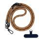 10MM Climbing Rope Mobile Phone Lanyard Gasket Adjustable Crossbody Mobile Phone Strap Camera Strap Rope Anti-lost Neck Rope