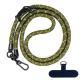 10MM Climbing Rope Mobile Phone Lanyard Gasket Adjustable Crossbody Mobile Phone Strap Camera Strap Rope Anti-lost Neck Rope
