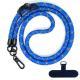 10MM Climbing Rope Mobile Phone Lanyard Gasket Adjustable Crossbody Mobile Phone Strap Camera Strap Rope Anti-lost Neck Rope