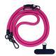 10MM Climbing Rope Mobile Phone Lanyard Gasket Adjustable Crossbody Mobile Phone Strap Camera Strap Rope Anti-lost Neck Rope