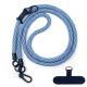 10MM Climbing Rope Mobile Phone Lanyard Gasket Adjustable Crossbody Mobile Phone Strap Camera Strap Rope Anti-lost Neck Rope