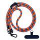 10MM Climbing Rope Mobile Phone Lanyard Gasket Adjustable Crossbody Mobile Phone Strap Camera Strap Rope Anti-lost Neck Rope