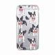 Cartoon French dog mobile  case