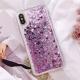 Quicksand transparent phone case
