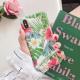 Water painting flower phone case