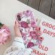 Water painting flower phone case