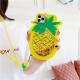 Decompression quicksand pineapple phone case