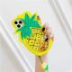 Decompression quicksand pineapple phone case