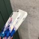 Dark blue and colorful phone case