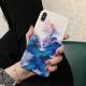 Dark blue and colorful phone case