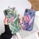Vintage palm-leaf phone case