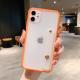 Two-tone frosted wristband phone case