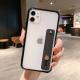 Two-tone frosted wristband phone case