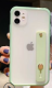 Two-tone frosted wristband phone case