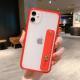 Two-tone frosted wristband phone case