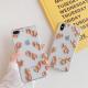 Bronzing pineapple leaf phone case