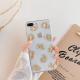 Bronzing pineapple leaf phone case