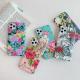 Retro literary flower leaf phone case