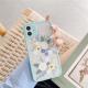 Candy acrylic flower phone case