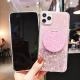 Star silver foil mobile e case