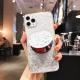 Star silver foil mobile e case