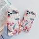 Literary and classical flower phone case