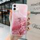 Liquid Quicksand Peach Blossom Phone Case Soft