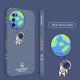 Compatible with Apple , Astronaut Is Suitable For Apple 6s Mobile Phone Case 6 All-Inclusive Lens 6splus Liquid Silicone Case