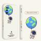Compatible with Apple , Astronaut Is Suitable For Apple 6s Mobile Phone Case 6 All-Inclusive Lens 6splus Liquid Silicone Case