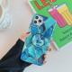 Geometric Mosaic Marble Folding Stand Phone Case