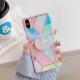 Geometric Mosaic Marble Folding Stand Phone Case