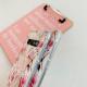 Flower Stitching Geometric Marble Pattern Silicone Electroplated Phone Case