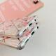 Flower Stitching Geometric Marble Pattern Silicone Electroplated Phone Case