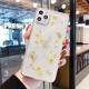 Epoxy Dried Flower Phone Case Real Flower Transparent Protective Cover
