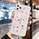 Epoxy Dried Flower Phone Case Real Flower Transparent Protective Cover