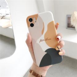 Compatible with Apple, Compatible With , Morandi Color 12Promax Mobile Phone Case For Iphonex Xs
