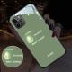 Compatible with Apple, Call Flash Phone Case Is Suitable For Iphone Series Glass Case With Sound Control Light
