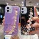 Star Sky Gold Foil Drip Gel Mobile Phone Case
