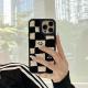 Black And White Chessboard Phone Case