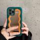 Plush Patch Mirror Mobile Phone Shell