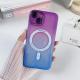 Gradient Two-tone TPU Magnetic Phone Case