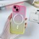 Gradient Two-tone TPU Magnetic Phone Case