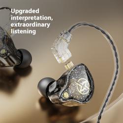 Adjustable Cable Plug-in Sports HIFI Dynamic Coil Wired Headset